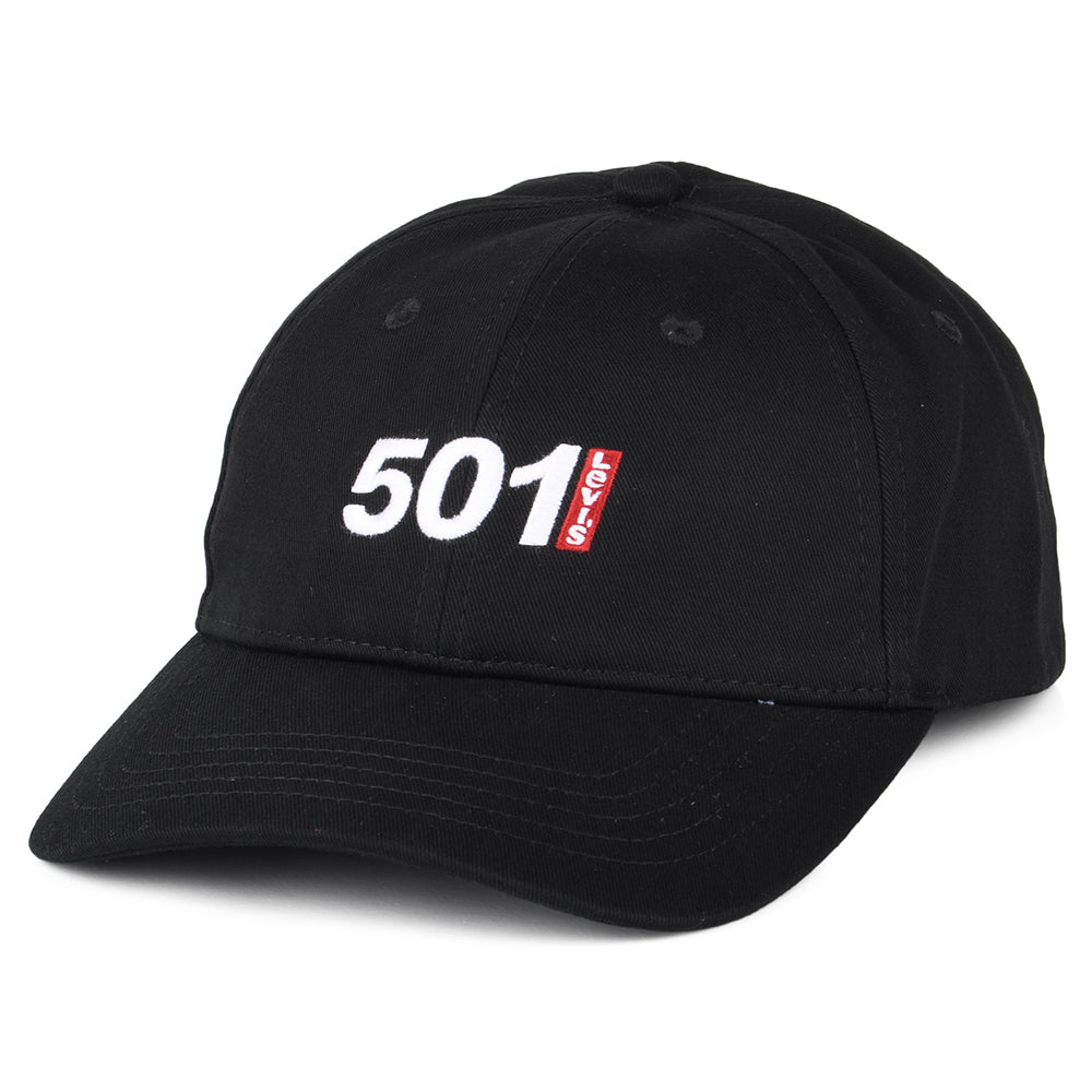 Levi's Hats 501 Graphic Baseball Cap - Black