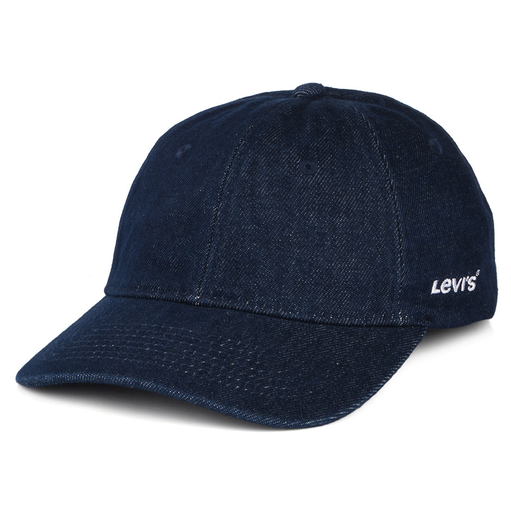 Levi's Hats Essential Denim Baseball Cap - Dark Blue