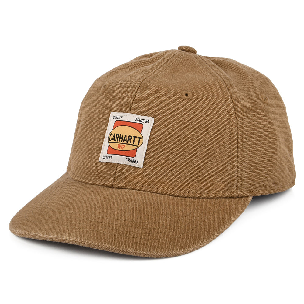 Carhartt WIP Hats Field Cotton Canvas Baseball Cap - Brown