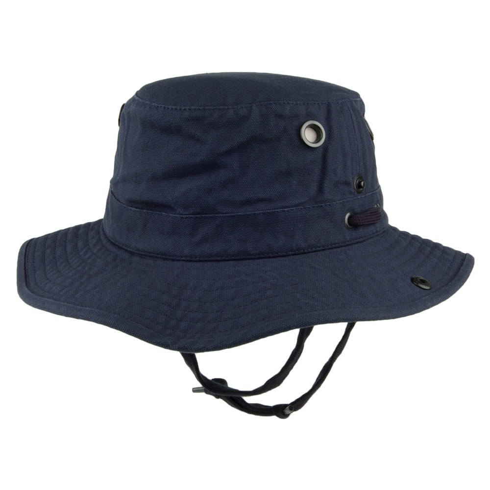 navy blue tilley hats