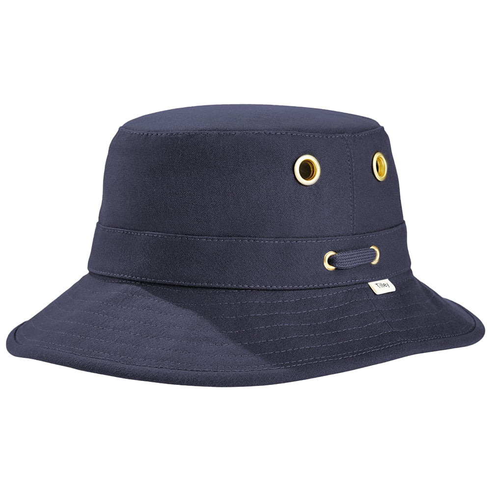 navy blue tilley hats