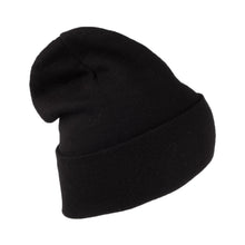 Load image into Gallery viewer, Levi&#39;s Hats Oversized Batwing Beanie Hat - Black
