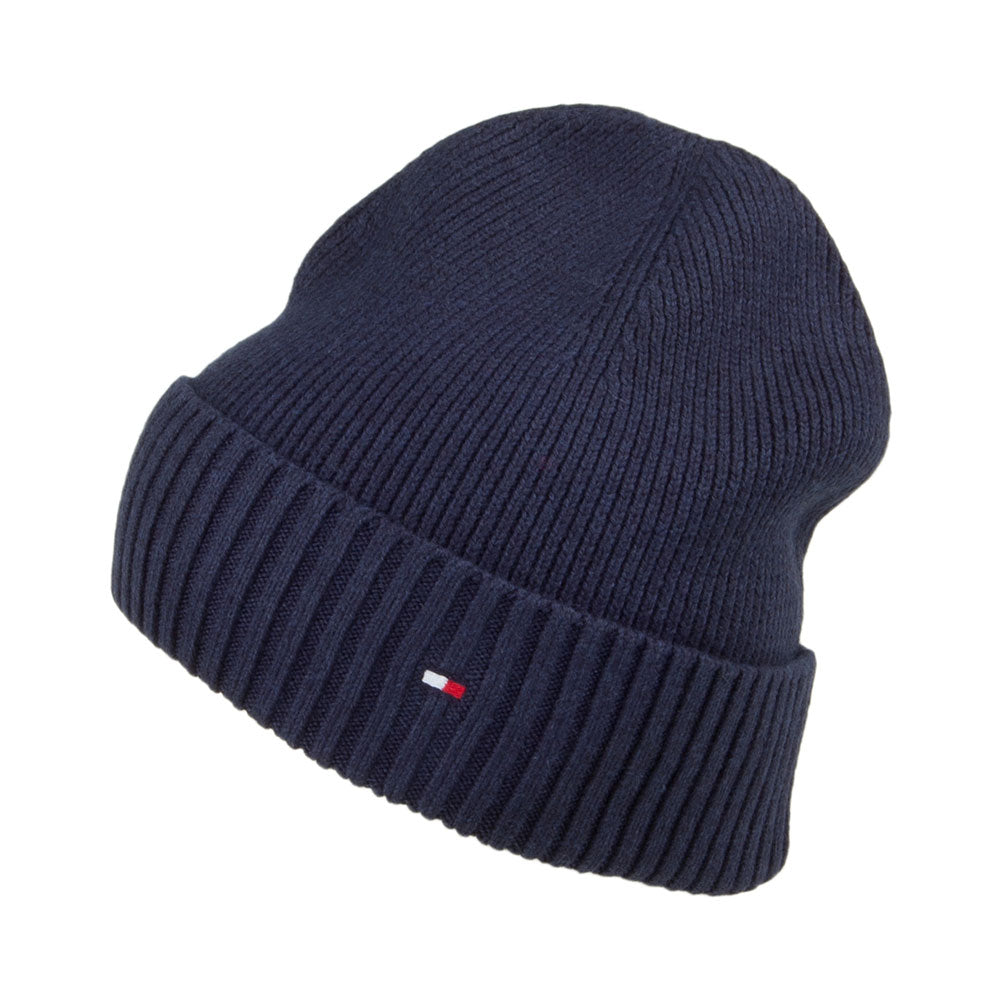 tommy hilfiger beanie hat navy