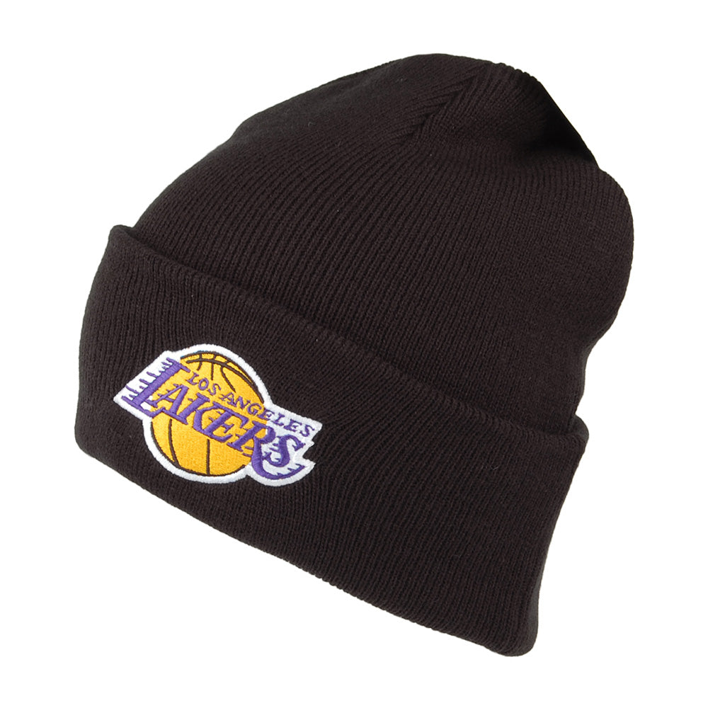 lakers winter beanie