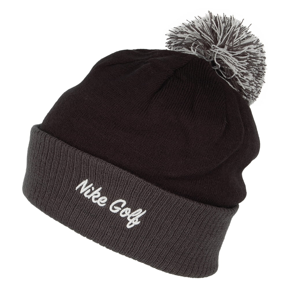 Nike Golf Hats STMT Bobble Hat - Black-Grey