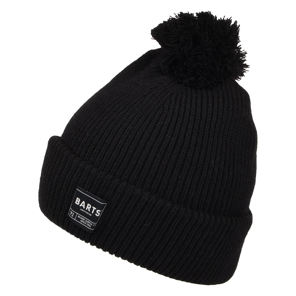 Barts Hats Arkade Bobble Hat - Black