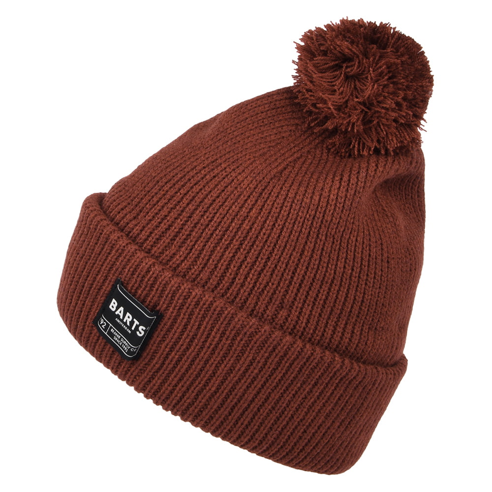 Barts Hats Arkade Bobble Hat - Burgundy