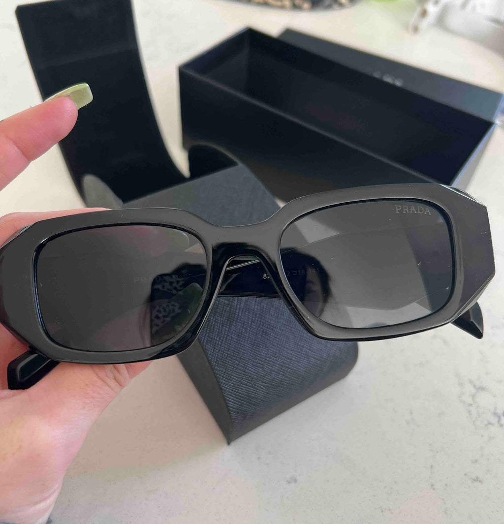 Louis Vuitton Cyclone Black Sunglasses – Wopsters Closet