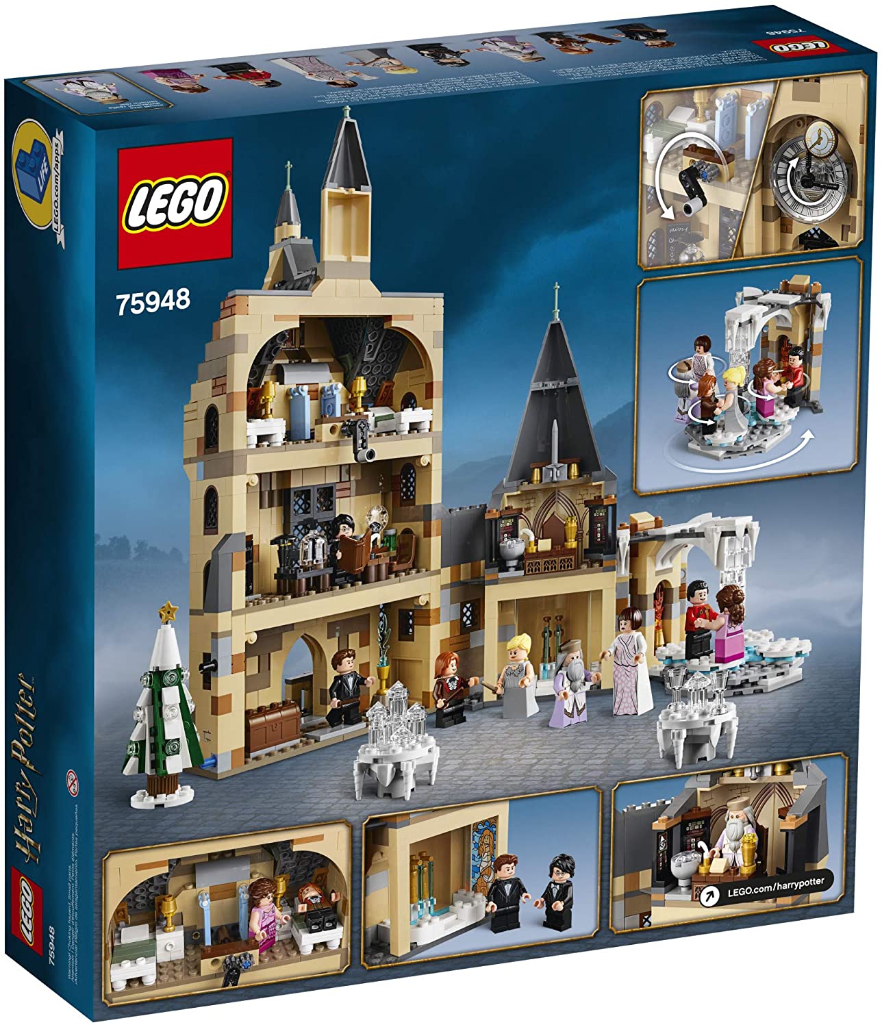 LEGO® Hogwarts Clock 75948 SunsetBricks.com