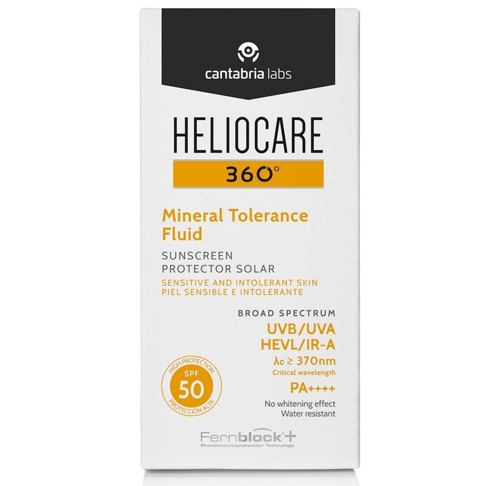 heliocare tolerance fluid