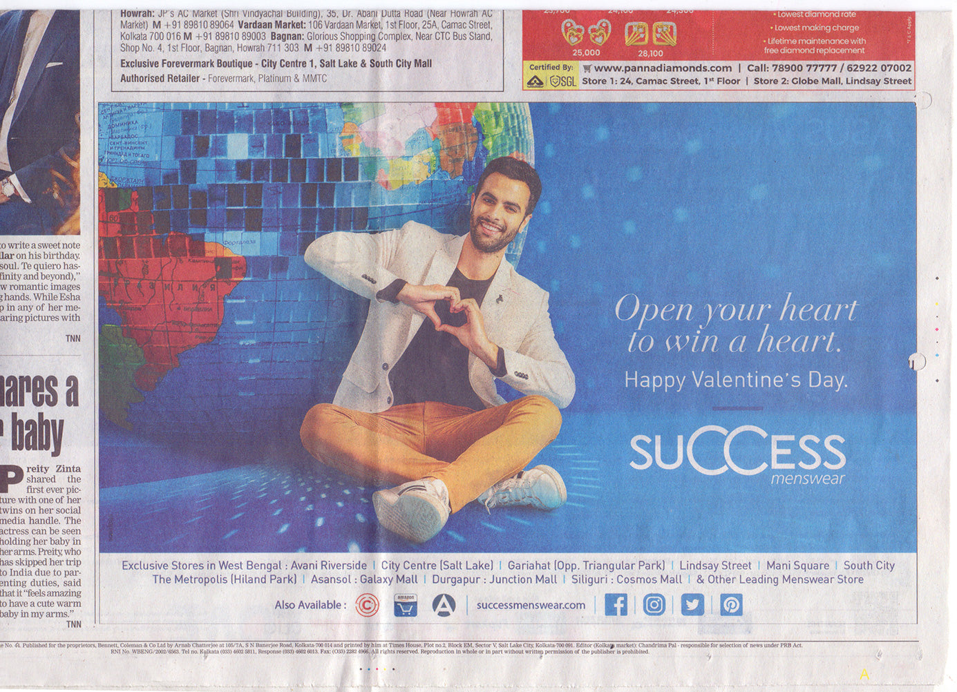Calcutta Times Feb-22 Valentin's Day Special