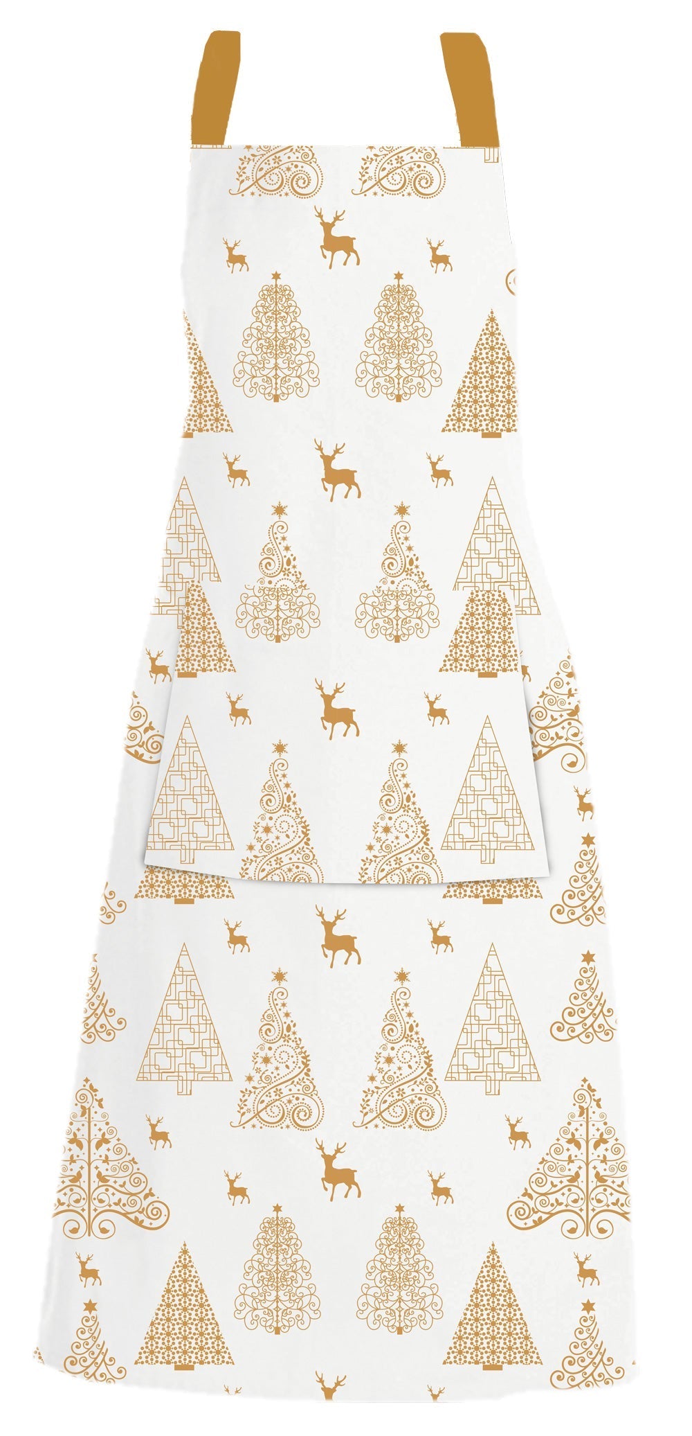 RANS Christmas Tree Aprons with Pocket - Picture 6 of 7