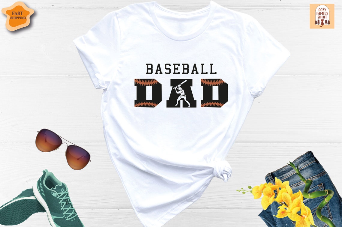 Baseball Dad Shirt, Dad Baseball Shirt