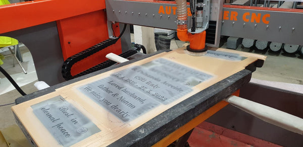 CNC Automation for the Monument Engraver