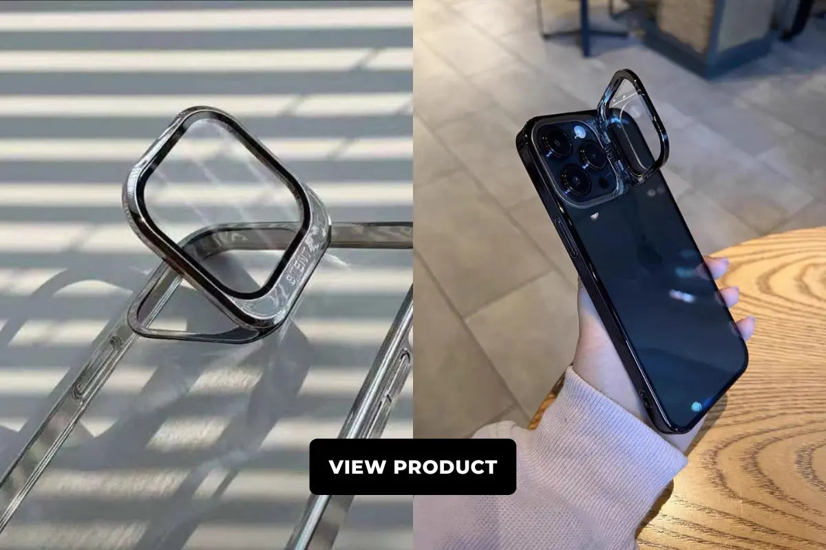Invisible Kickstand iPhone Case with Lens Protector Review 1