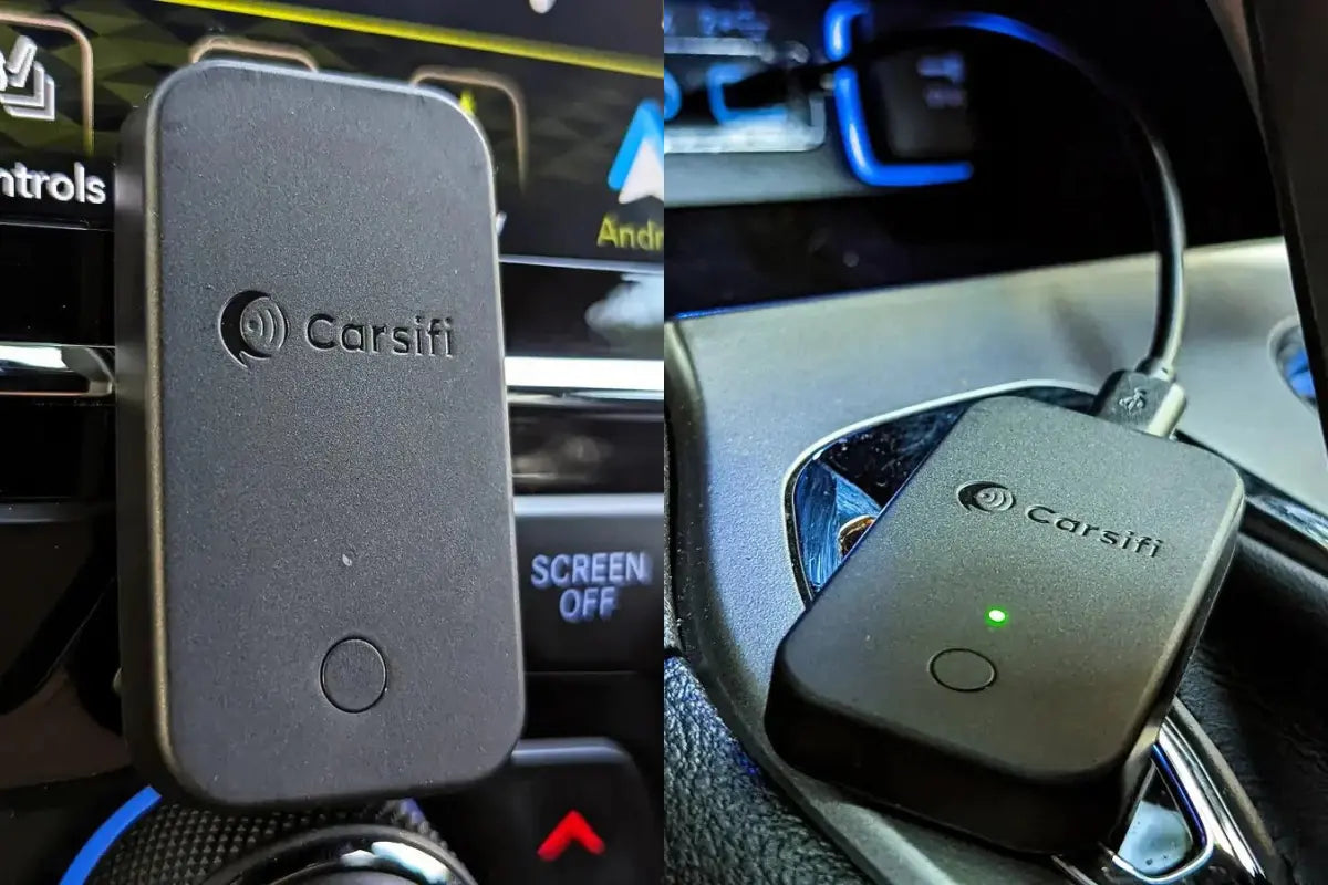 The Carsifi Wireless Android Auto Adapter Don't Need No Cables