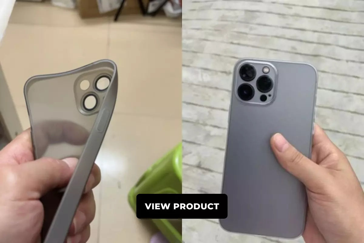 Matte Ultra thin iPhone Case With Lens Protector Review 1
