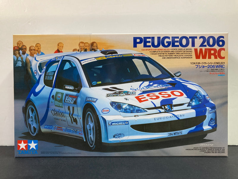 プジョー 206 WRC PEUGEOT TA03F-S 1/10 電動RC 【超お買い得！】 51.0