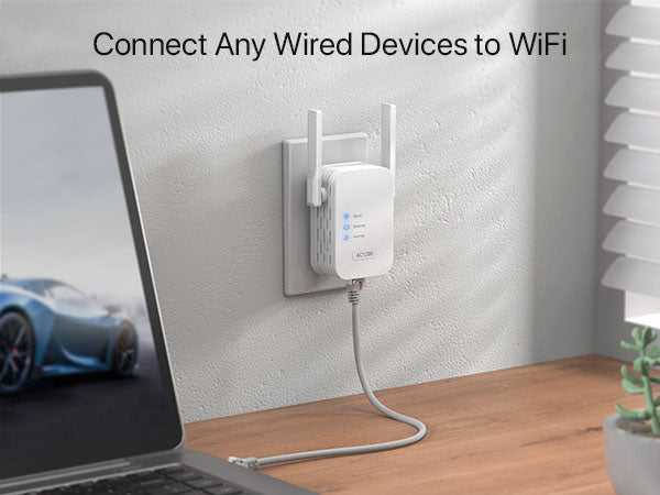 AC1200 WiFi to Ethernet Adapter