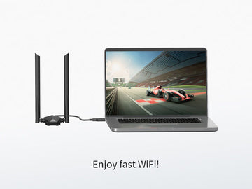 ioGiant AX1800 High Gain USB WiFi 6 Adapter Installation Guide Step 3 Connect to Network and Enjoy Fast WiFi