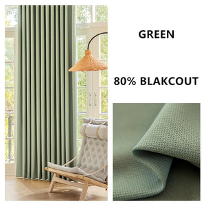 Double-Sided Jacquard Blackout Curtains - Sandman's Shop