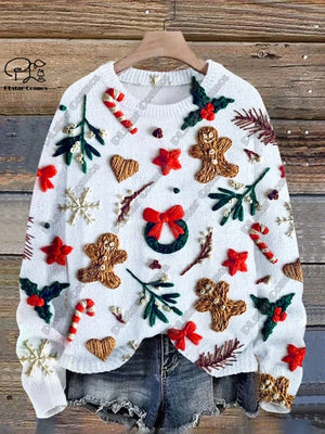 3D Printed Ugly Christmas Sweater – Festive Flair Meets Cozy Comfort! - Sandman's Shop