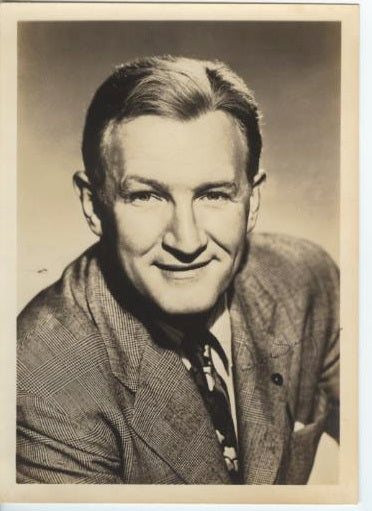 AMERICAN TRAGIC FILM ACTOR FRANK ALBERTSON, SIGNED VINTAGE STUDIO PHOTO