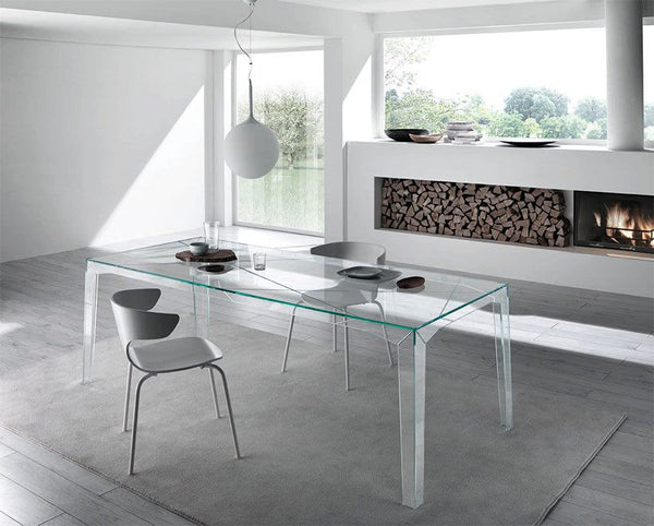 Tonelli Fragments | Modern Tables | All-Glass Dining Table – modernpalette