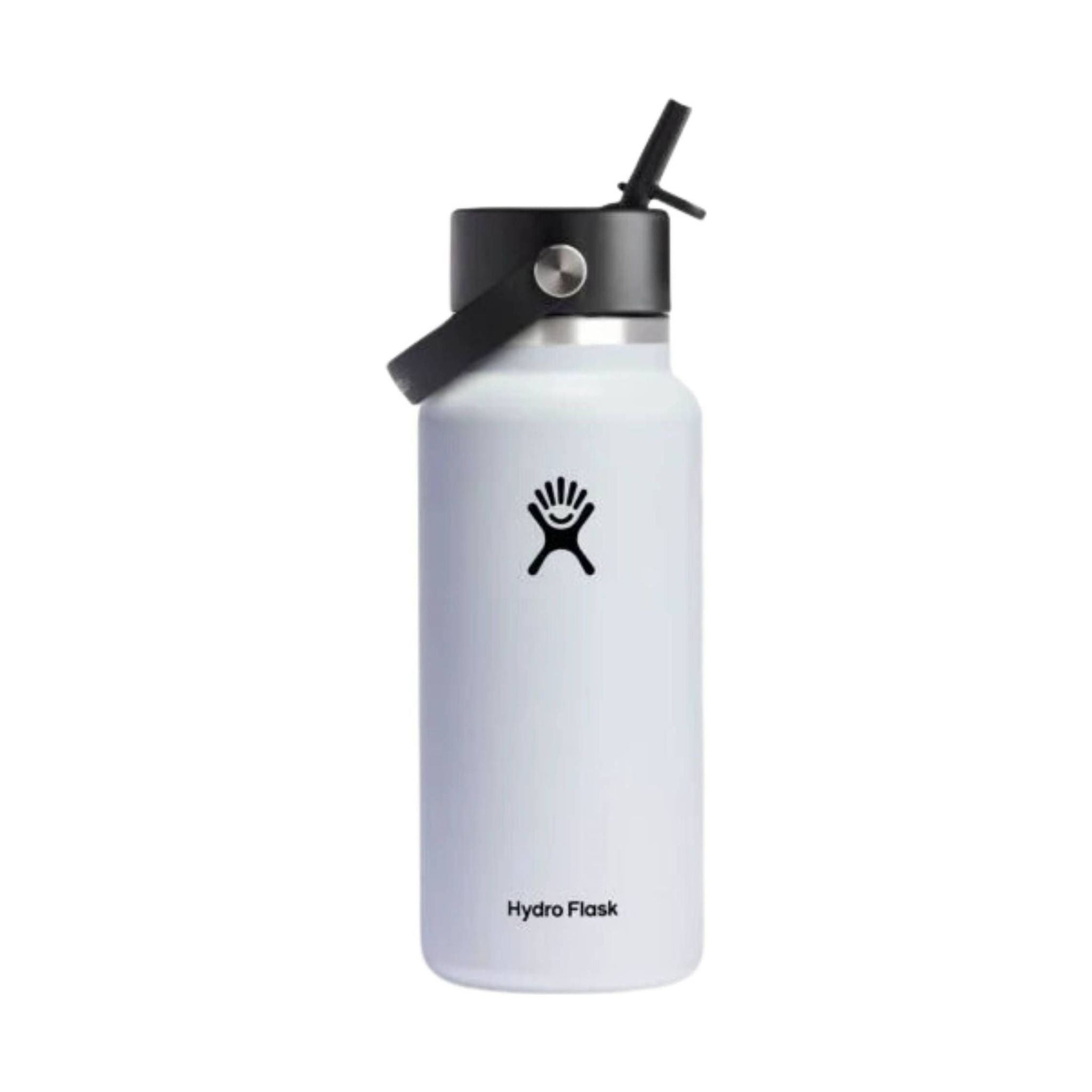 Hydro Flask 32 oz Wide Mouth With Flex Straw Cap - White