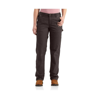  Carhartt Women's Original Fit Crawford Pant, Dark Khaki, 24W  Plus: Clothing, Shoes & Jewelry