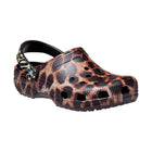 Black Cat Zipper Leopard Footwear Crocs - CrocsBox