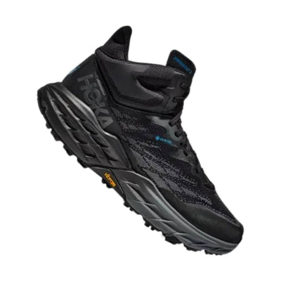 HOKA Men's Speedgoat 5 Mid GTX - Black/Blue