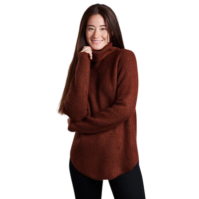 Kuhl Women's Norda Quarter Zip Sweater - Evergreen