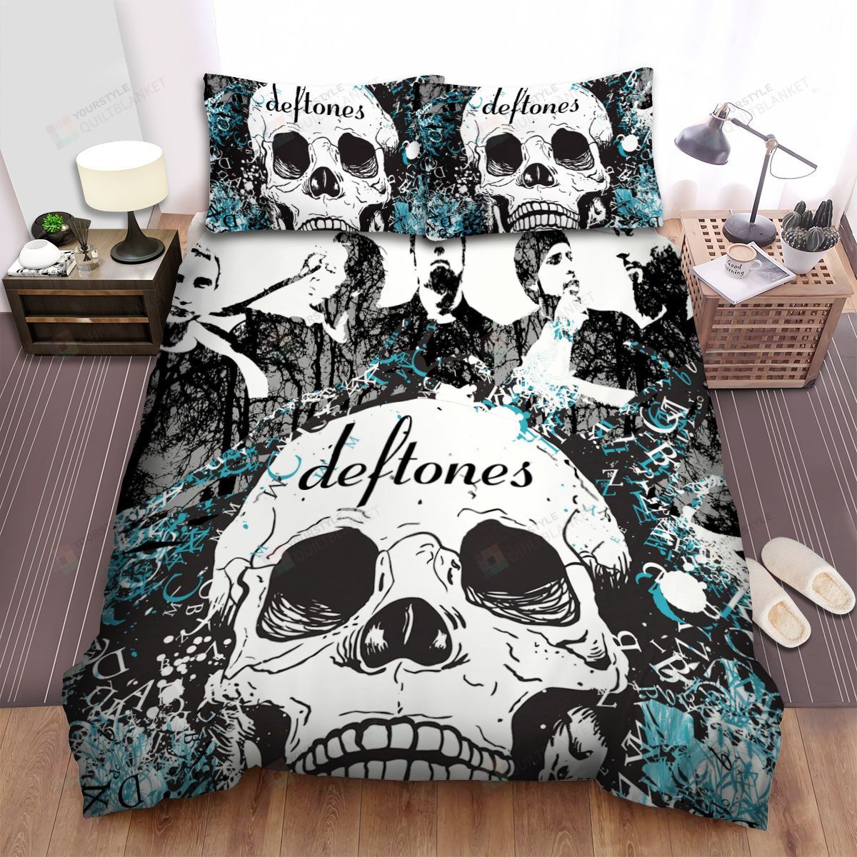 skull bed covers