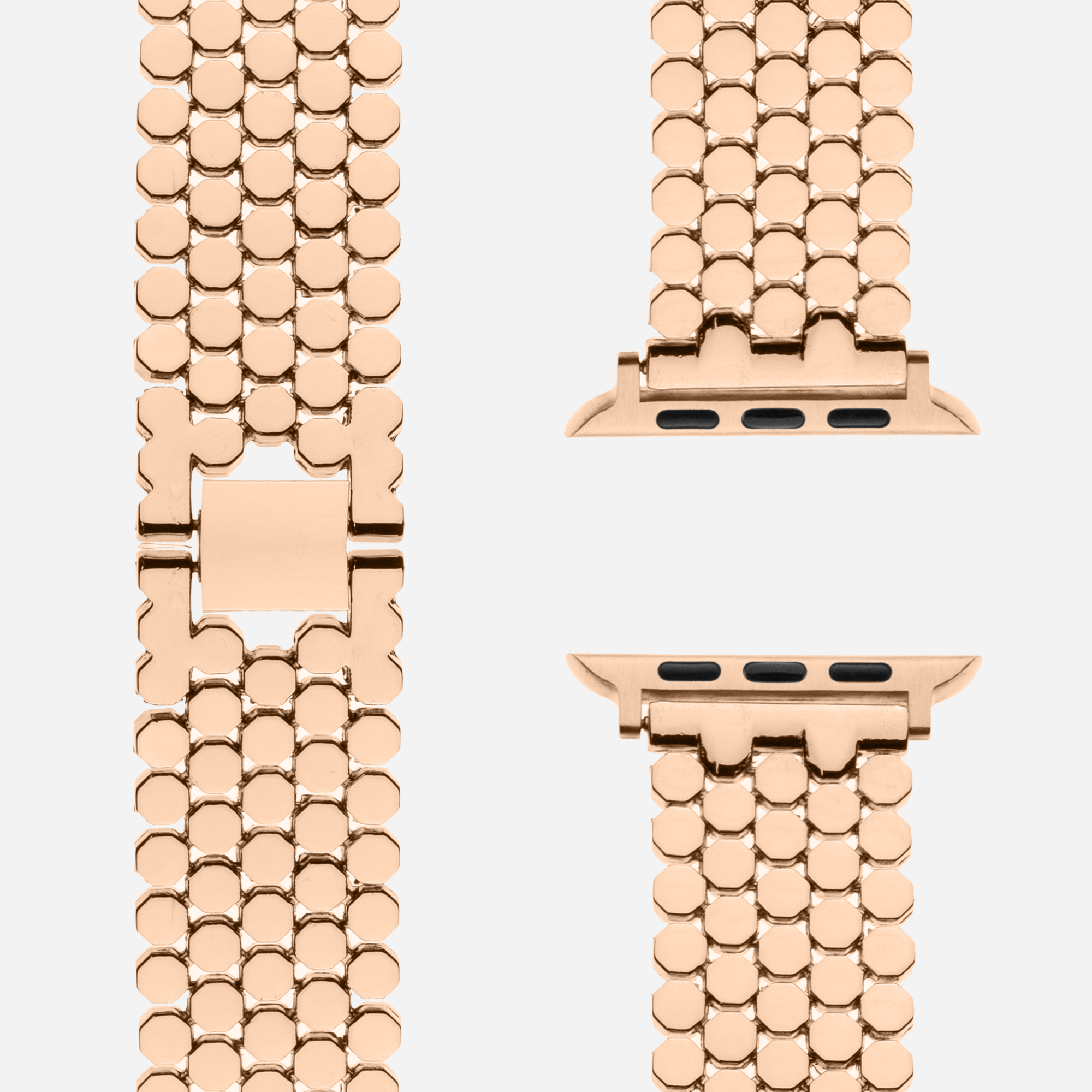 Hexagon Edelstahl Armband für Apple Watch - Strapiez product image