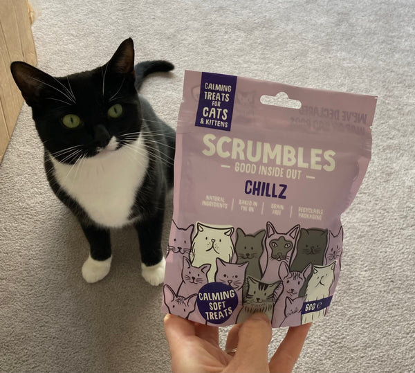 Scrumbles Cat calming treats