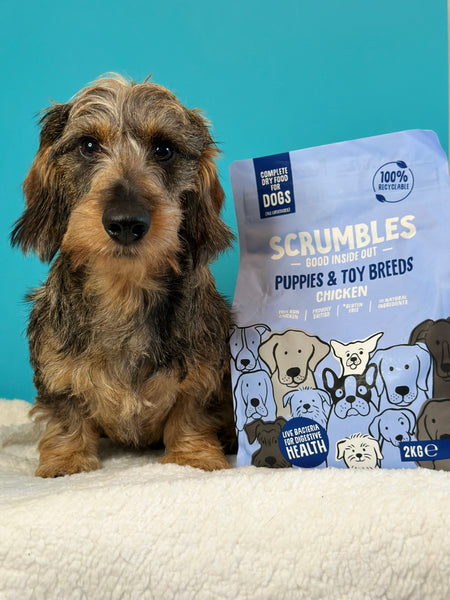 Scrumbles Puppy and Toy dog food