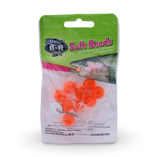 BnR Tackle Soft Beads - Roe Natural– Seattle Fishing Company