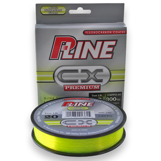 (2) P-Line Copolymer Fishing Line 20 Lb Test 300 Yards Clear ~ NEW