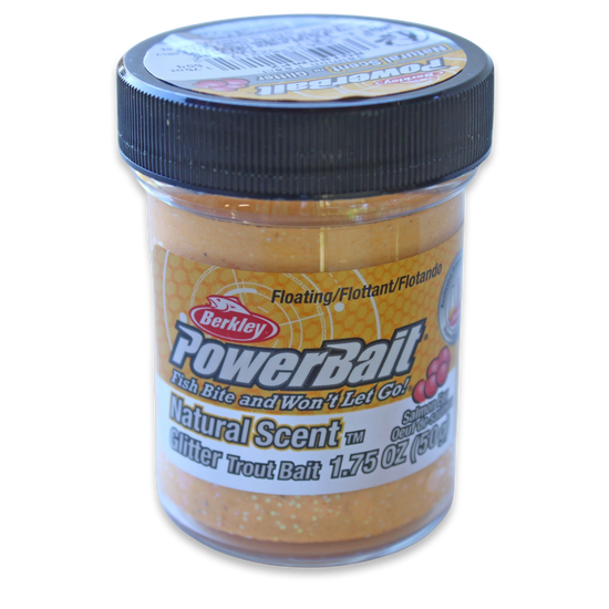 Berkley Powerbait Natural Scent Trout Bait Rainbow Garlic