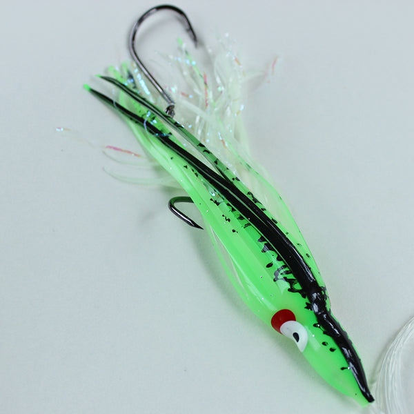 Salmon Trolling Rig - Glow Spatterback Green OG142R– Seattle Fishing Company