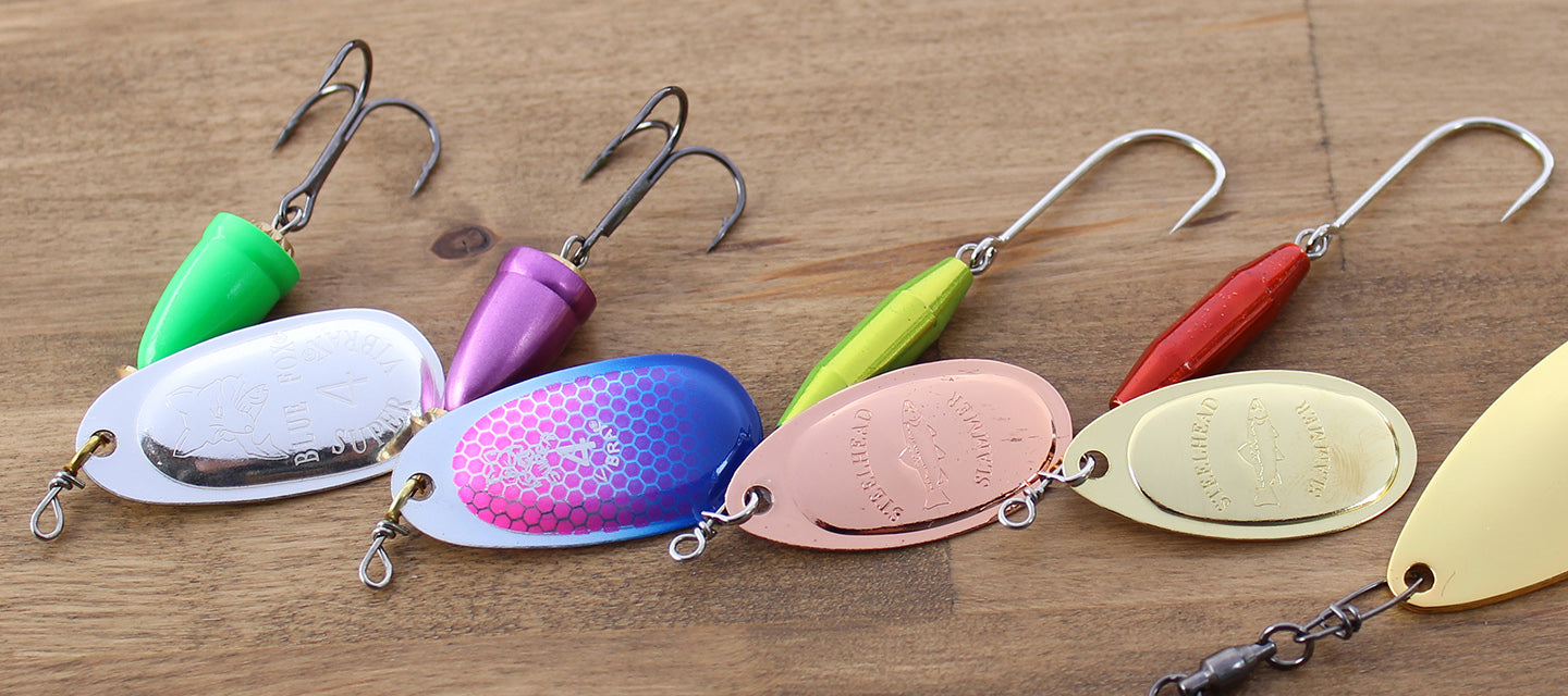 Custom Salmon & Trout Spinner Baits –