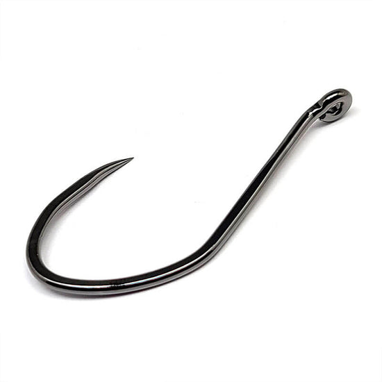 Eagle Claw Lazer Sharp Barbless Baitholder Fishing Hook, Bronze