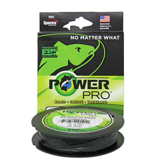 POWER PRO Spectra Braided Fishing Line, 15Lb, 300Yds, Green
