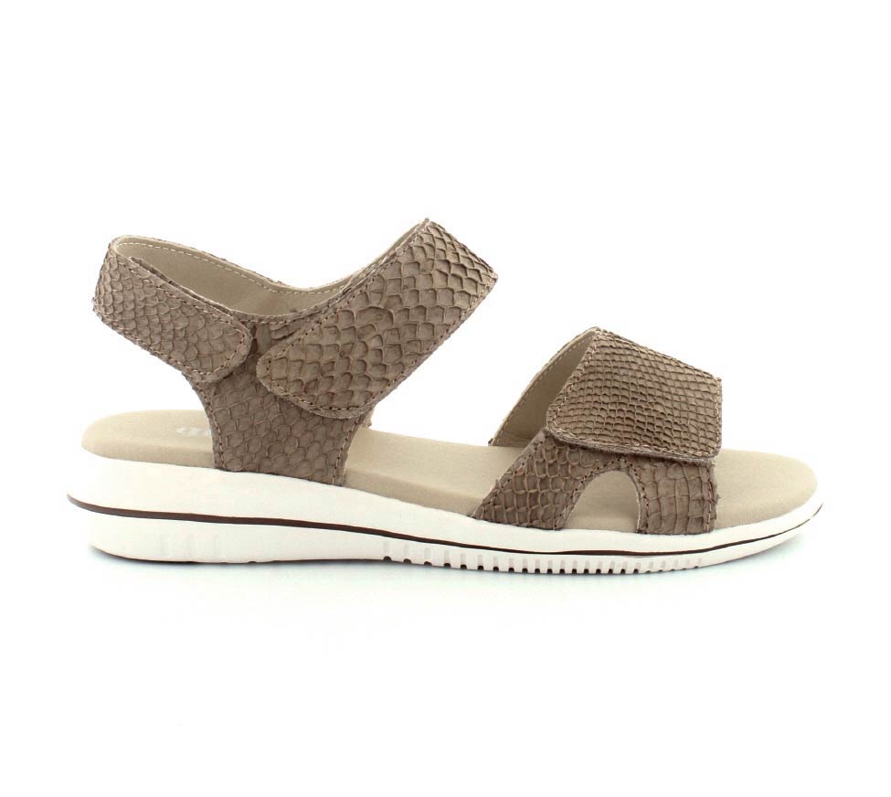 Billede af Green Comfort Leaf Skind Sandal