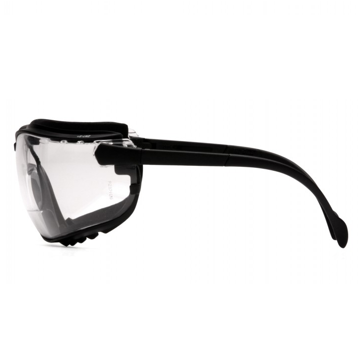 Pyramex V2g Reader Hybrid Safety Glasses Goggle With Clear Lens Bifoca Asa Safety Supply