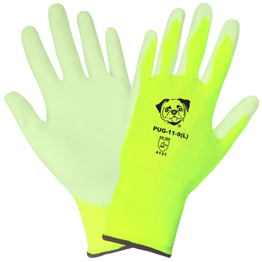 P-Grip Black Nylon/Polyurethane General Purpose Work Gloves with