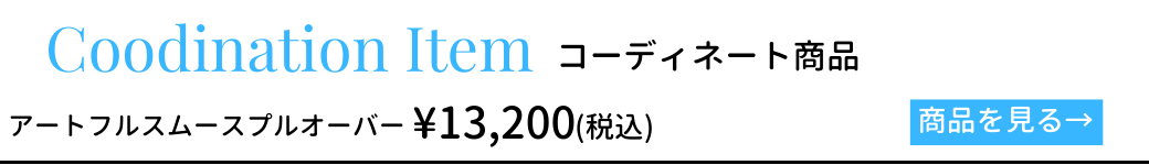 KANSAIBIS アートフルスムースプルオーバー