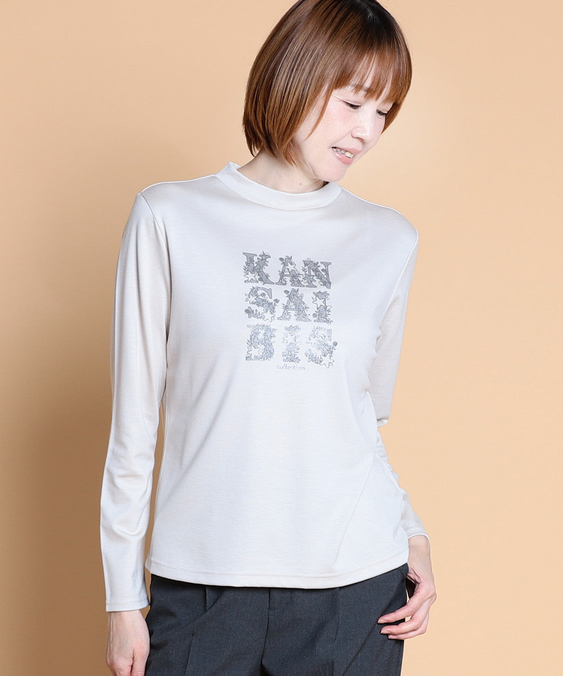 KANSAI BIS（カンサイ ビス） KANSAI BISロゴロングTシャツ