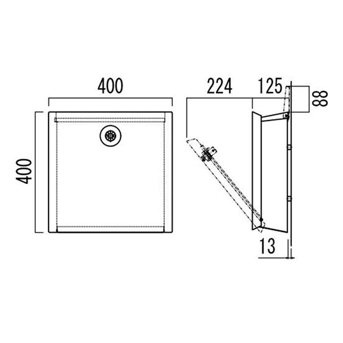 ポール建て ポスト イルヴァリオ ハウス ダイヤル錠付き 上入れ前取り出し グラスグリーン色 スタンドタイプ 戸建て 郵便ポスト 横型 ポスト 送料無料 - 1